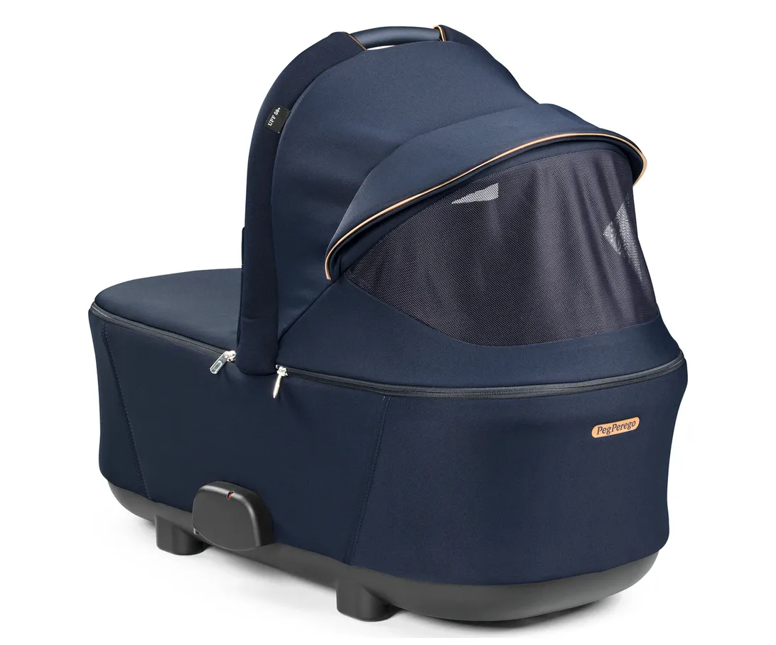 PEG Veloce TC Kombikinderwagen Blue Shine inkl. Culla Flex Babywanne Blue Shine