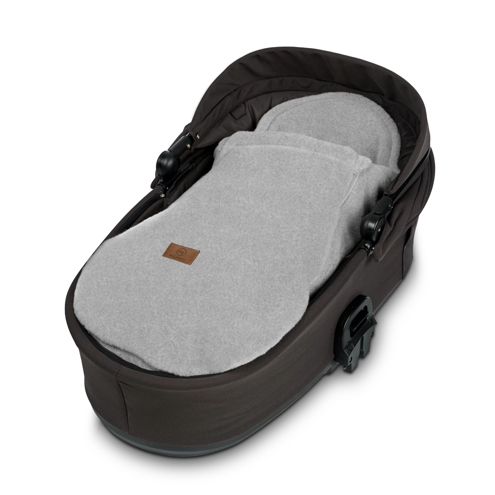 my junior ThermoWool 2in1 Fußsack Cozy Edition Grey