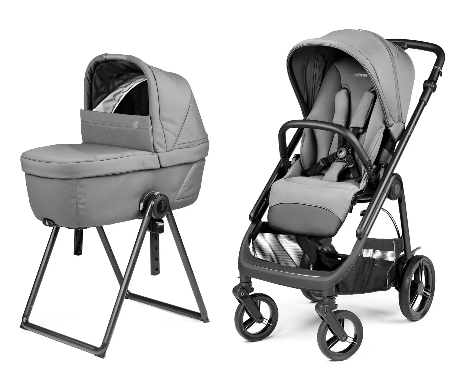 Peg Perego Veloce Kombikinderwagen Mercury inkl. Culla Belvedere Babywanne Peg Perego Veloce Kombikinderwagen Mercury inkl. Culla Belvedere Babywanne