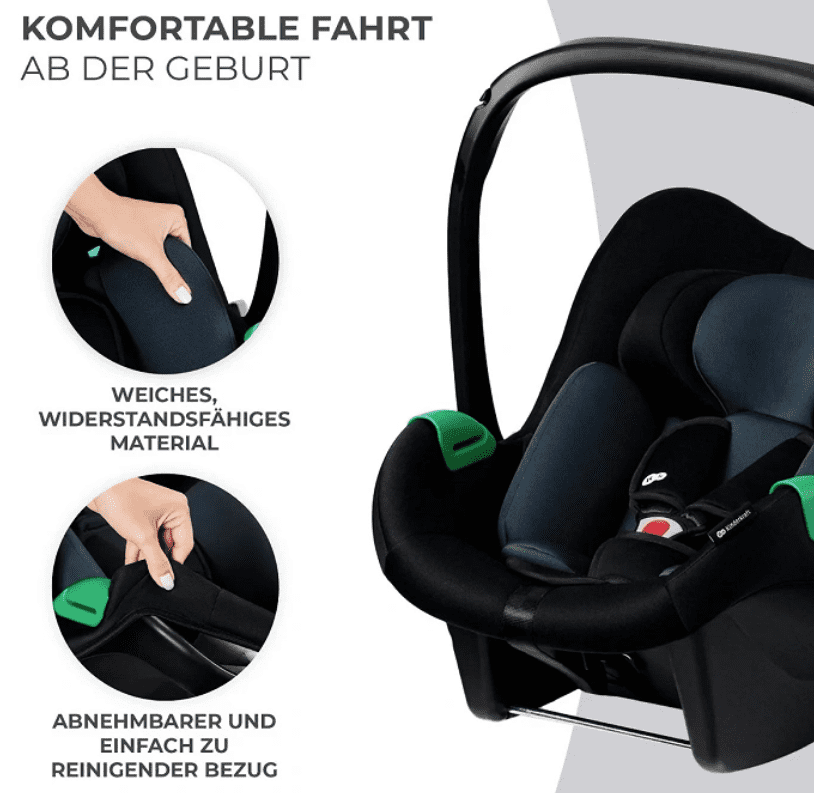 Kinderkraft Babyschale MINK PRO schwarz