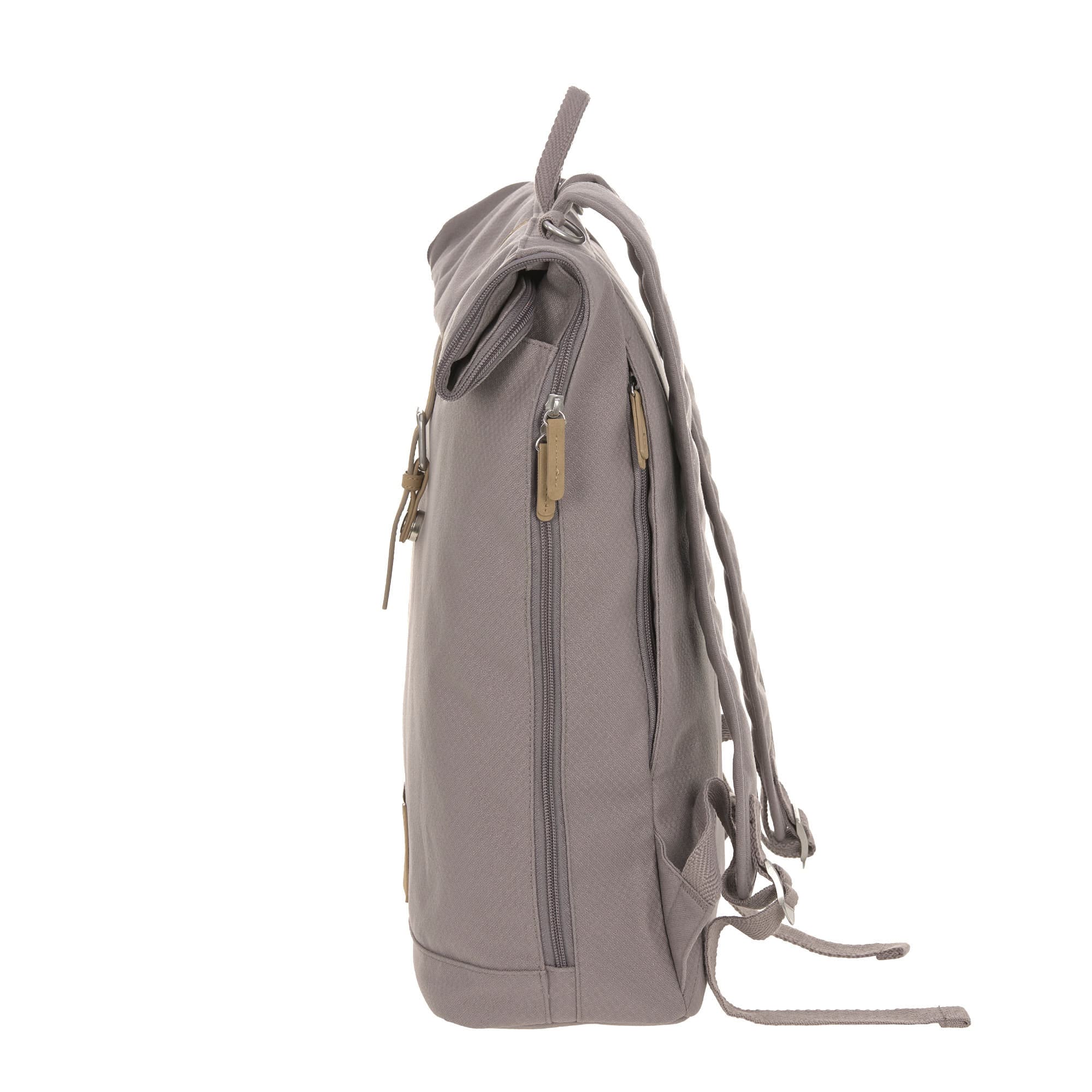 Lässig Wickelrucksack - Rolltop Backpack Rosewood Melange Lässig Wickelrucksack - Rolltop Backpack Rosewood Melange