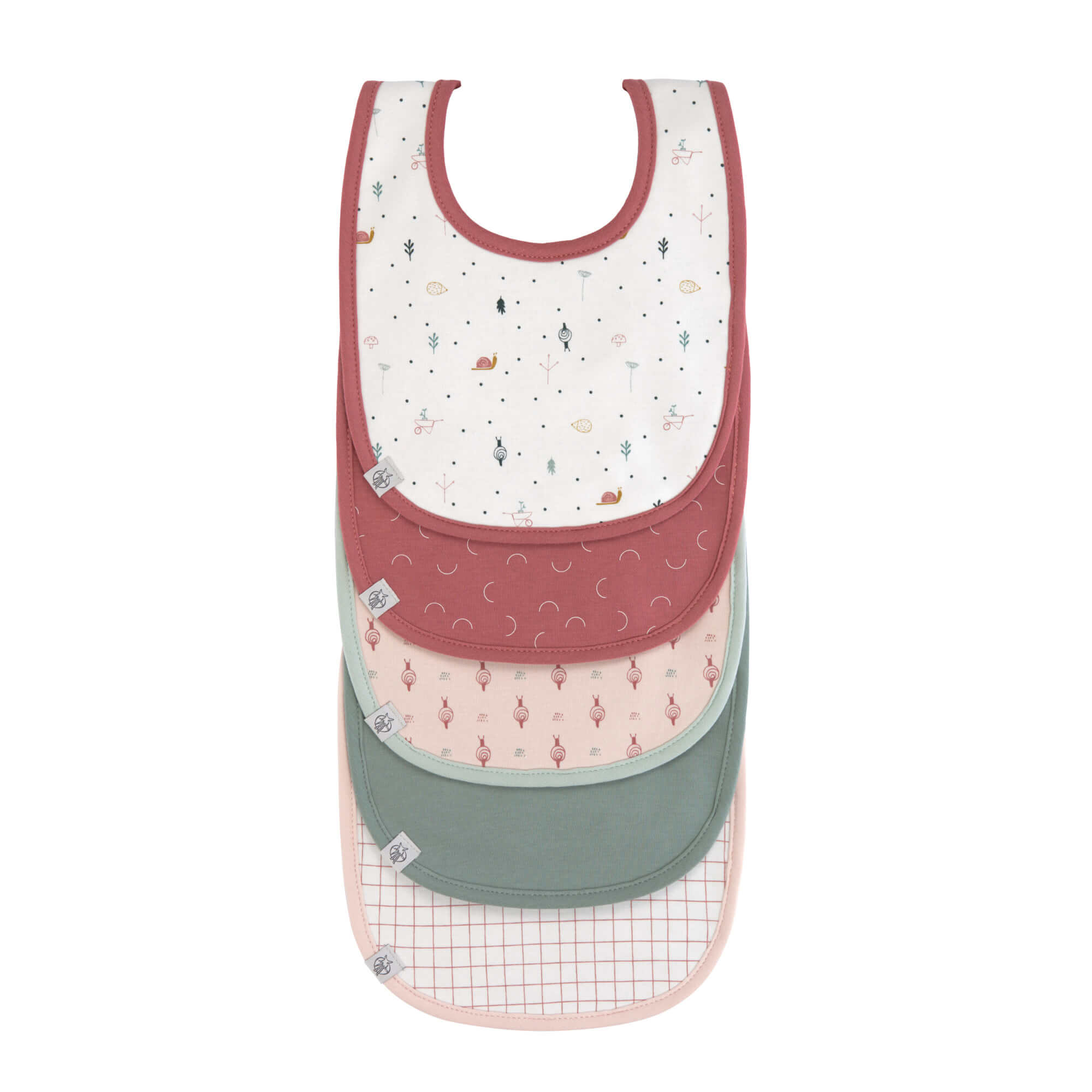 Lässig - Lätzchen Garden Explorer Snail (5 Stk) Lässig - Lätzchen Garden Explorer Snail (5 Stk)