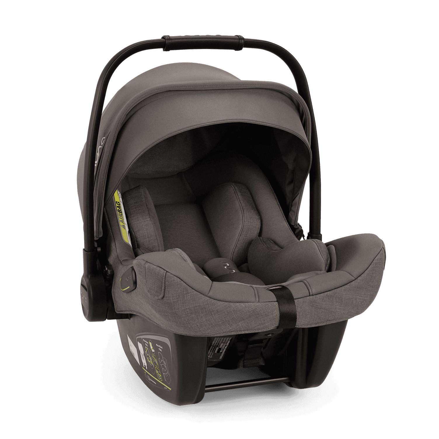 Nuna DEMI Next 4in1 Kinderwagen Set Thunder inkl. Pipa Next Thunder und Base Next