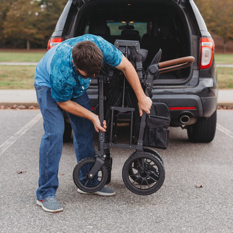 Wonderfold W4 Luxe KinderVan 4-Sitzer Schwarz