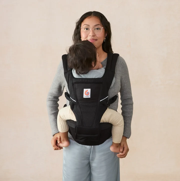 Ergobaby Alta Hüftsitz Babytrage Onyx Black