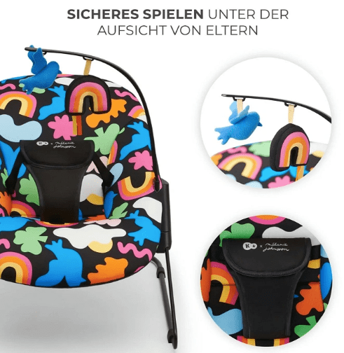 Kinderkraft Babywippe CALMEE happy shapes Kinderkraft Babywippe CALMEE happy shapes