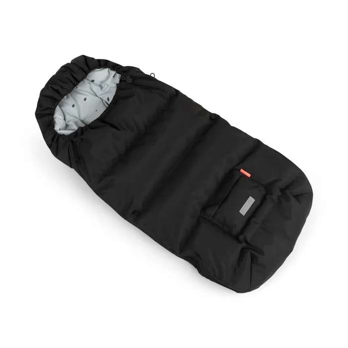 Done by Deer Winterfußsack Schwarz