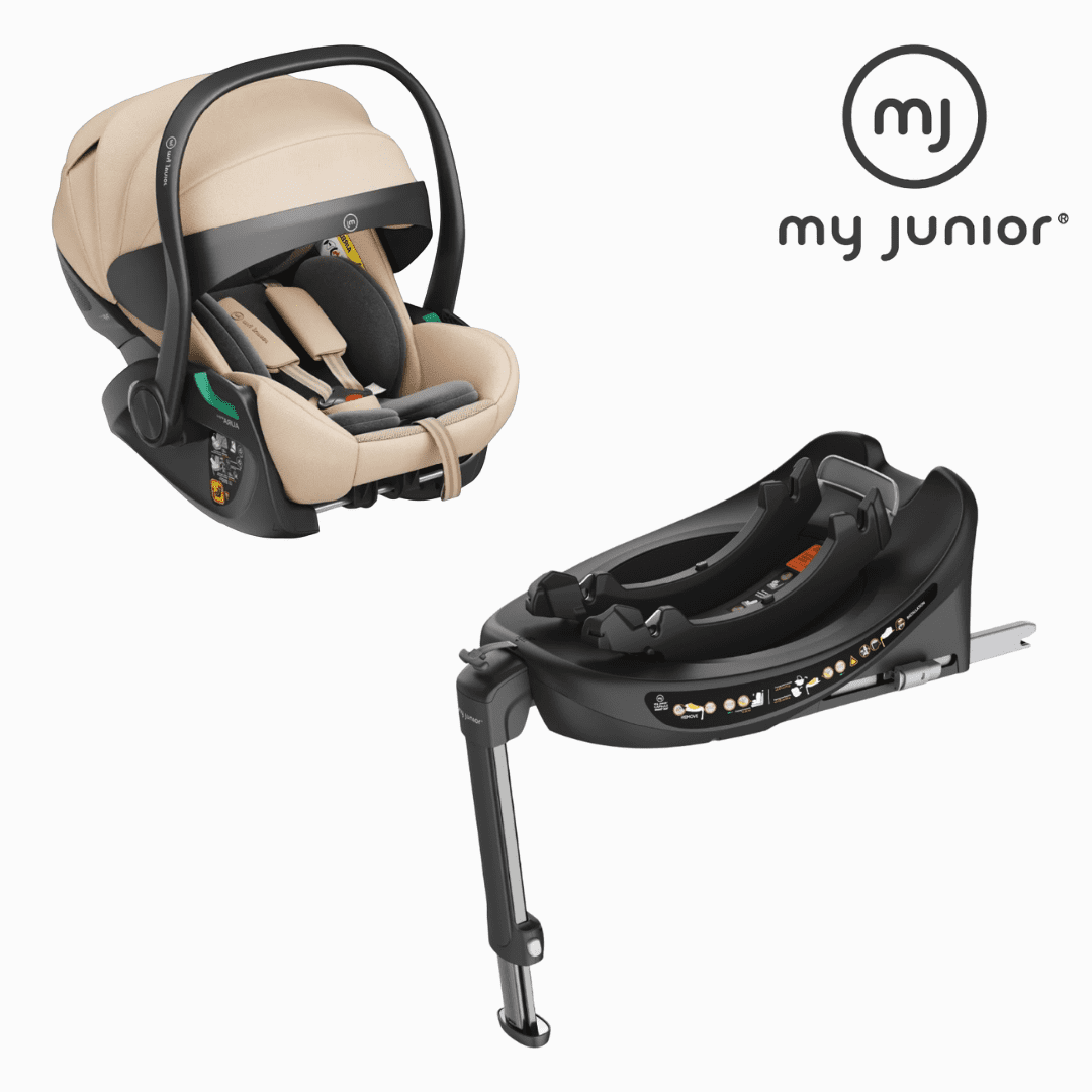 my junior AURA ergo 2 Beige inkl. Base Capsule 360°