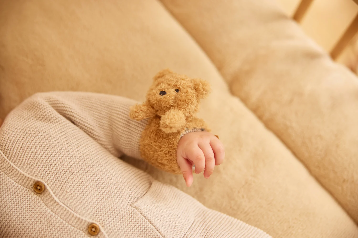 Jollein Handgelenk-Rassel - Bear Brave