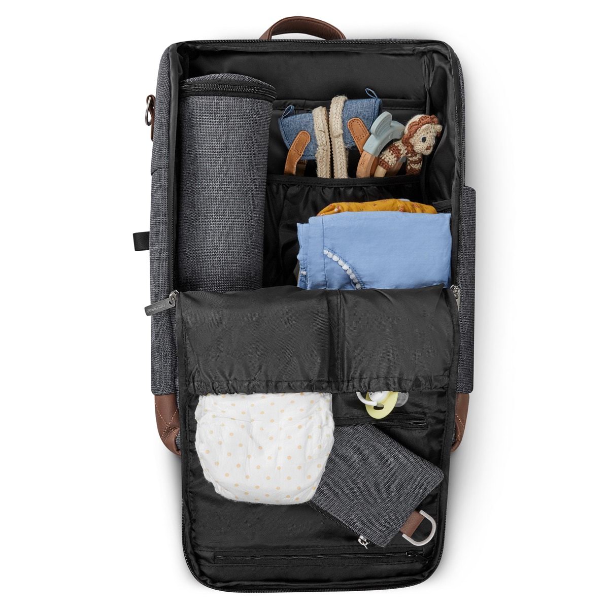 ABC Design Wickelrucksack Tour Asphalt ABC Design Wickelrucksack Tour Asphalt