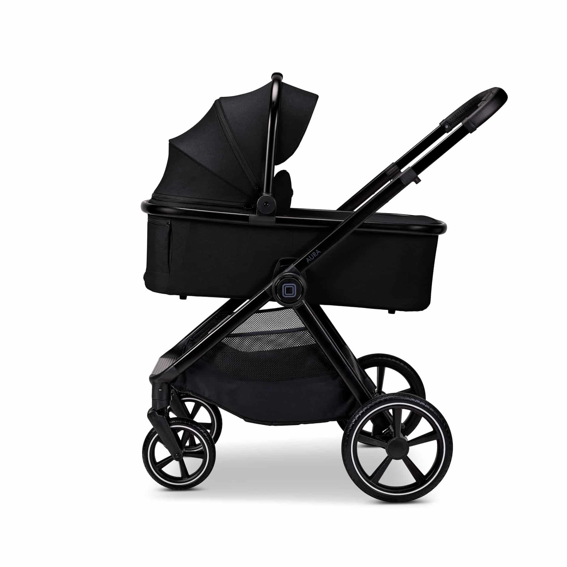 Moon AURA Kombikinderwagen Onxy 3in1 Set inkl. Babyschale Moon AURA Kombikinderwagen Onxy 3in1 Set inkl. Babyschale