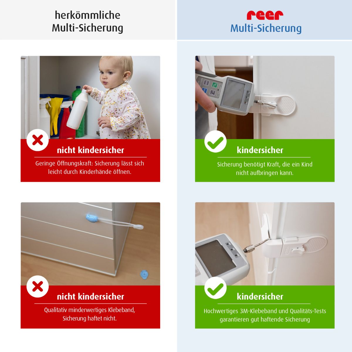 Reer Schrank- und Schubladensicherung  Reer Schrank- und Schubladensicherung