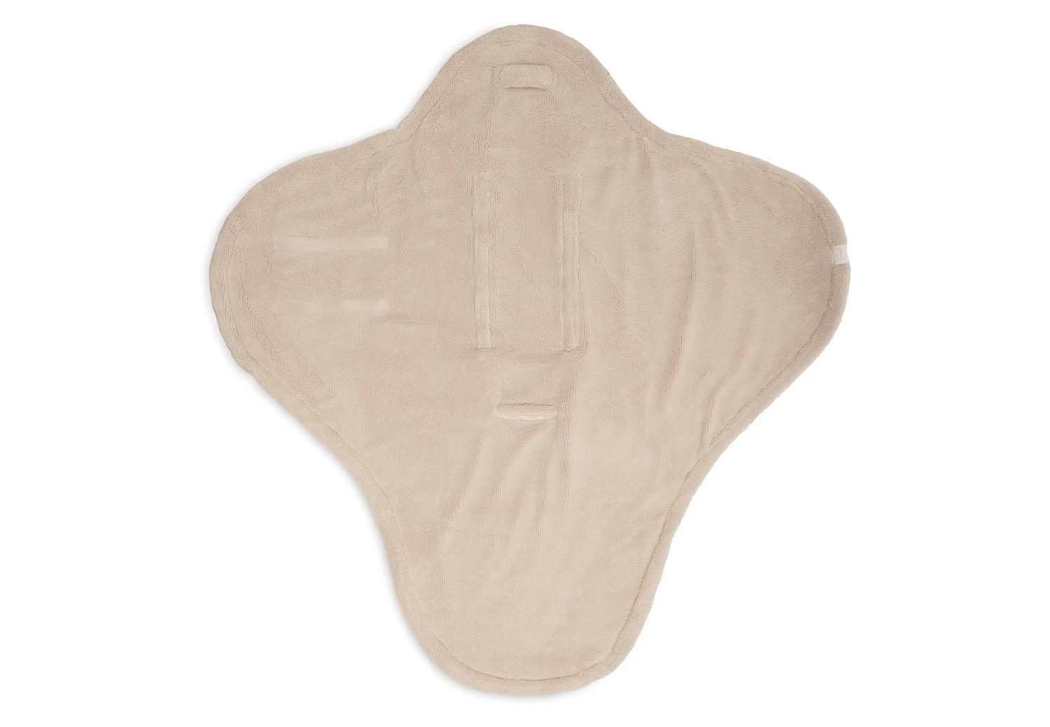 Jollein Einschlagdecke für Babyschale Fluffy Sand
