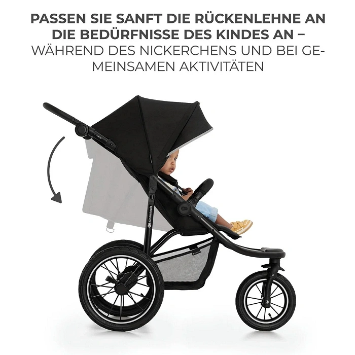 Kinderkraft Sportwagen 3 Räder HELSI 2 Black Kinderkraft Sportwagen 3 Räder HELSI 2 Black