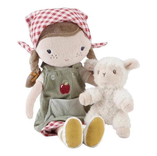 Litte Dutch Kuschelpuppe Rosa mit Schaf 35cm Litte Dutch Kuschelpuppe Rosa mit Schaf 35cm