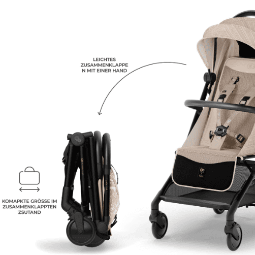 Kinderkraft x BIZUU Buggy Pilot 2 whisper dune