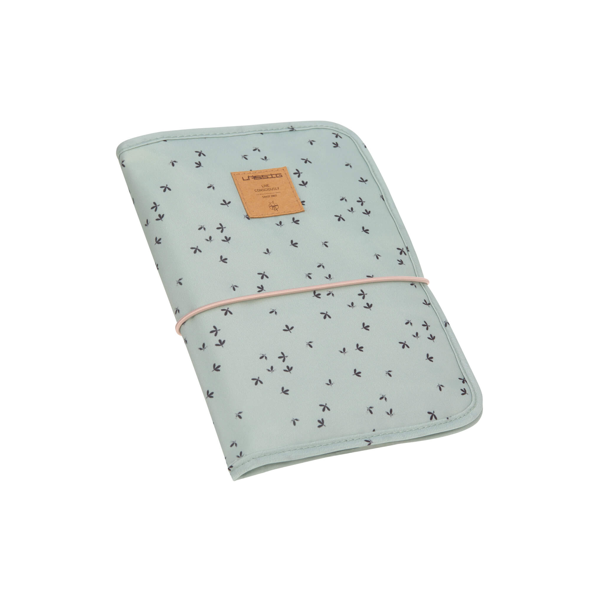 Lässig Changing Pouch Windeltasche Floral mint Lässig Changing Pouch Windeltasche Floral mint