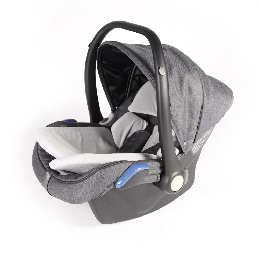 my junior Sitzauflage Babyschale Grey Velvet