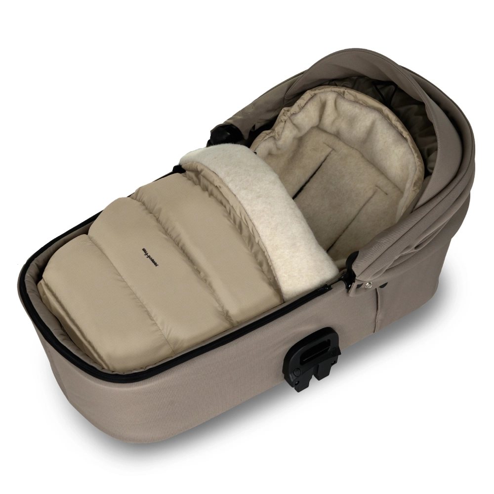 my junior Atelier SignatureWool 3in1 Fußsack Naptime Latte