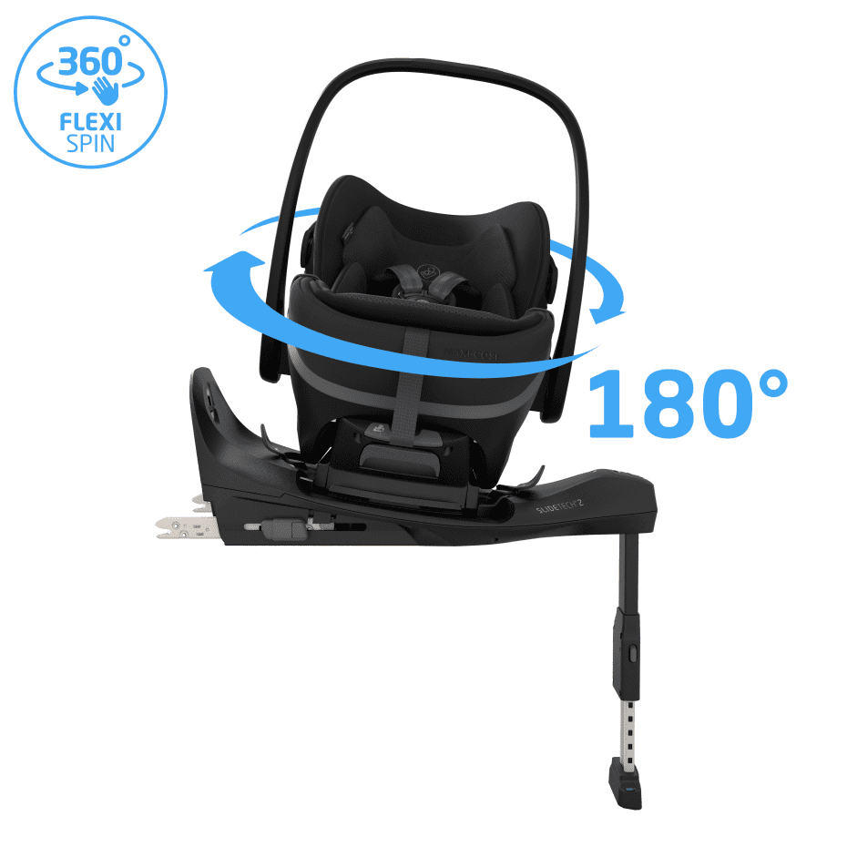 Maxi Cosi Oxford + 5in1 Kinderwagen-Set Onyx Black inkl. Babyschale Onyx Black und Base