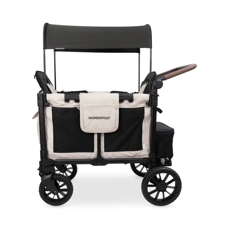 Wonderfold W2 Luxe Pro KinderVan 2-Sitzer - Beige