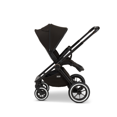 Moon GIO+ Kombikinderwagen Black Set 3in1 inkl. Cybex Cloud T i-Size mirage grey Babyschale