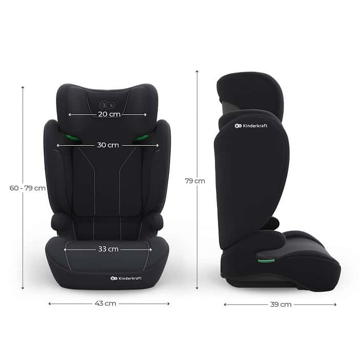 Kinderkraft Autositz I-SPARK 2 PLUS i-Size Schwarz