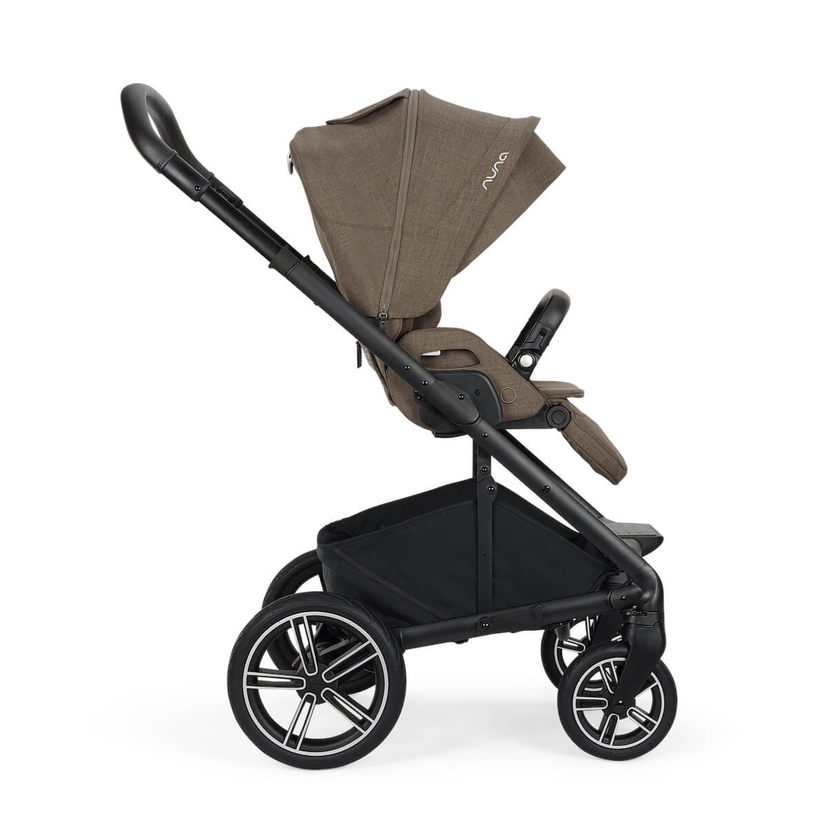 Nuna MIXX next 3in1 Kinderwagen Set Pistachio inkl. Pipa Next Caviar-Chocolate und gratis Zubehör 
