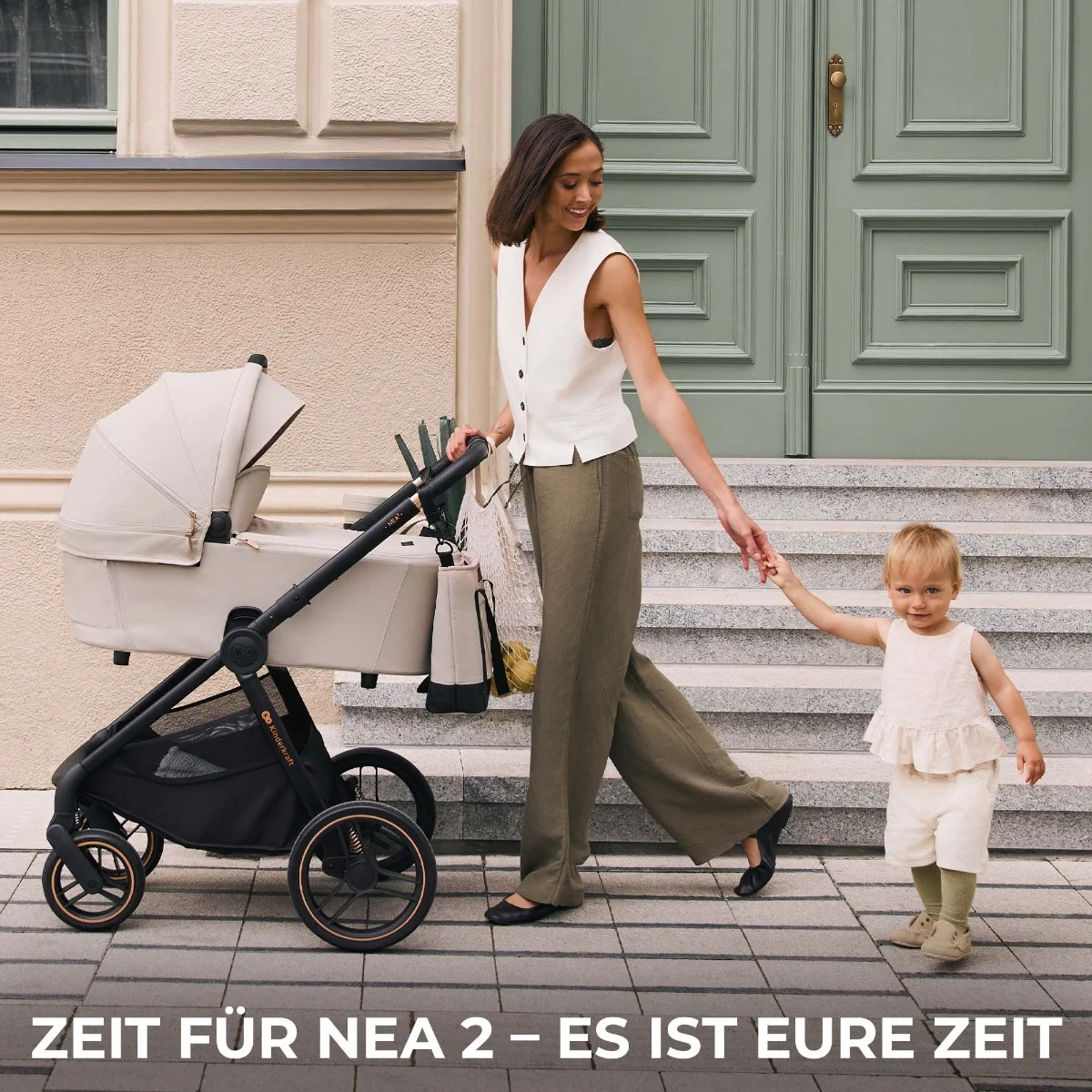 Kinderkraft Nea 2 Kombikinderwagen beige Kinderkraft Nea 2 Kombikinderwagen beige