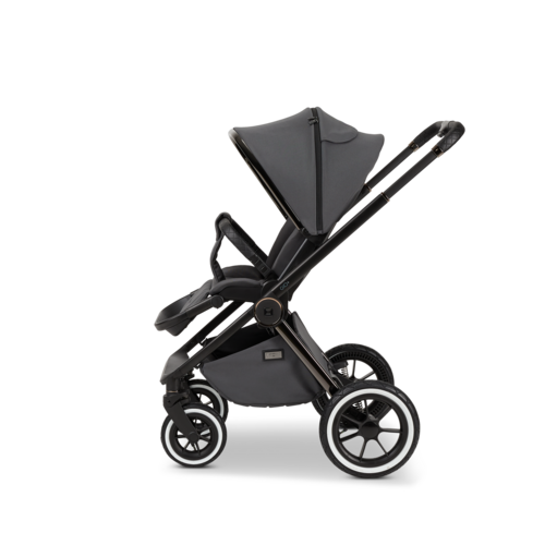 Moon GIO+ Kombikinderwagen Anthrazit Set 3in1 inkl. Cybex Cloud T i-Size mirage grey Babyschale