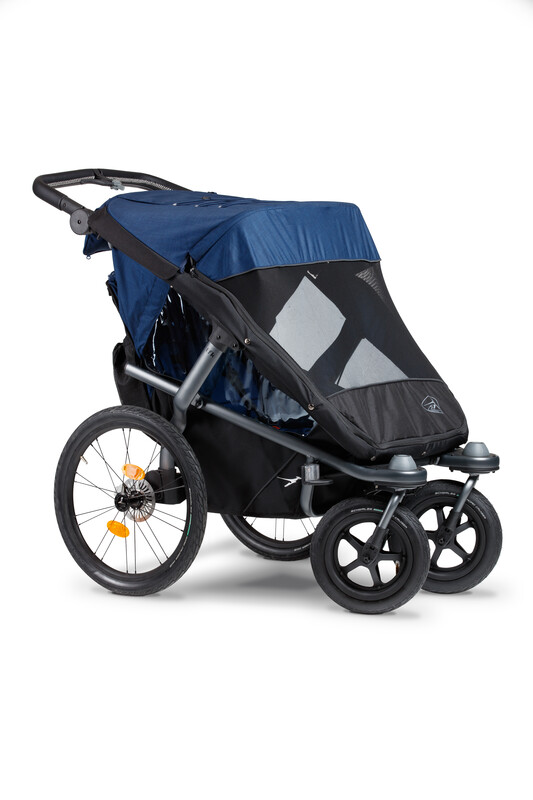 TFK Velo 2 Fahrradanhänger/ Kinderwagen inkl. Deichsel