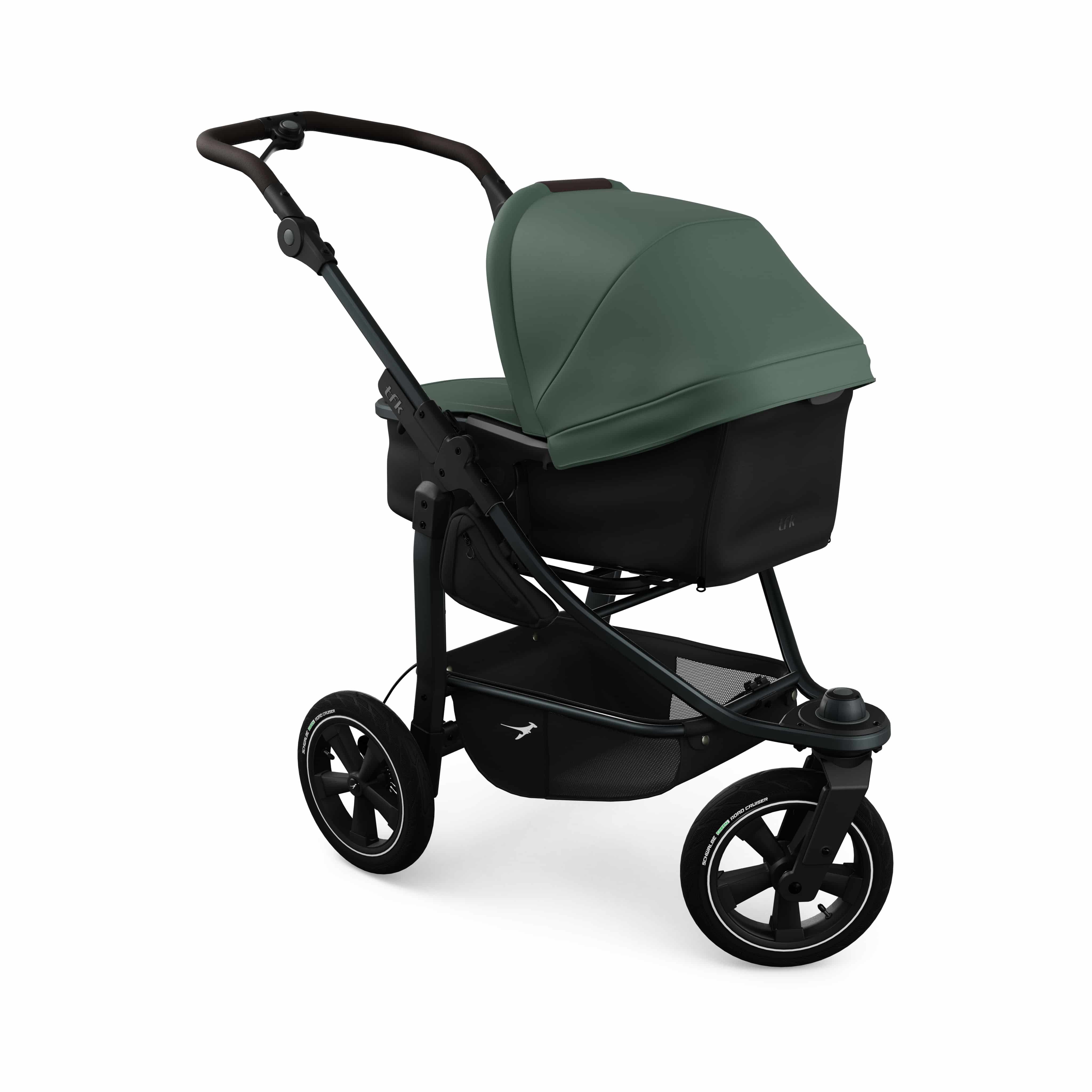 TFK Mono 3 Kombikinderwagen Luftrad-Set - olive TFK Mono 3 Kombikinderwagen Luftrad-Set - olive