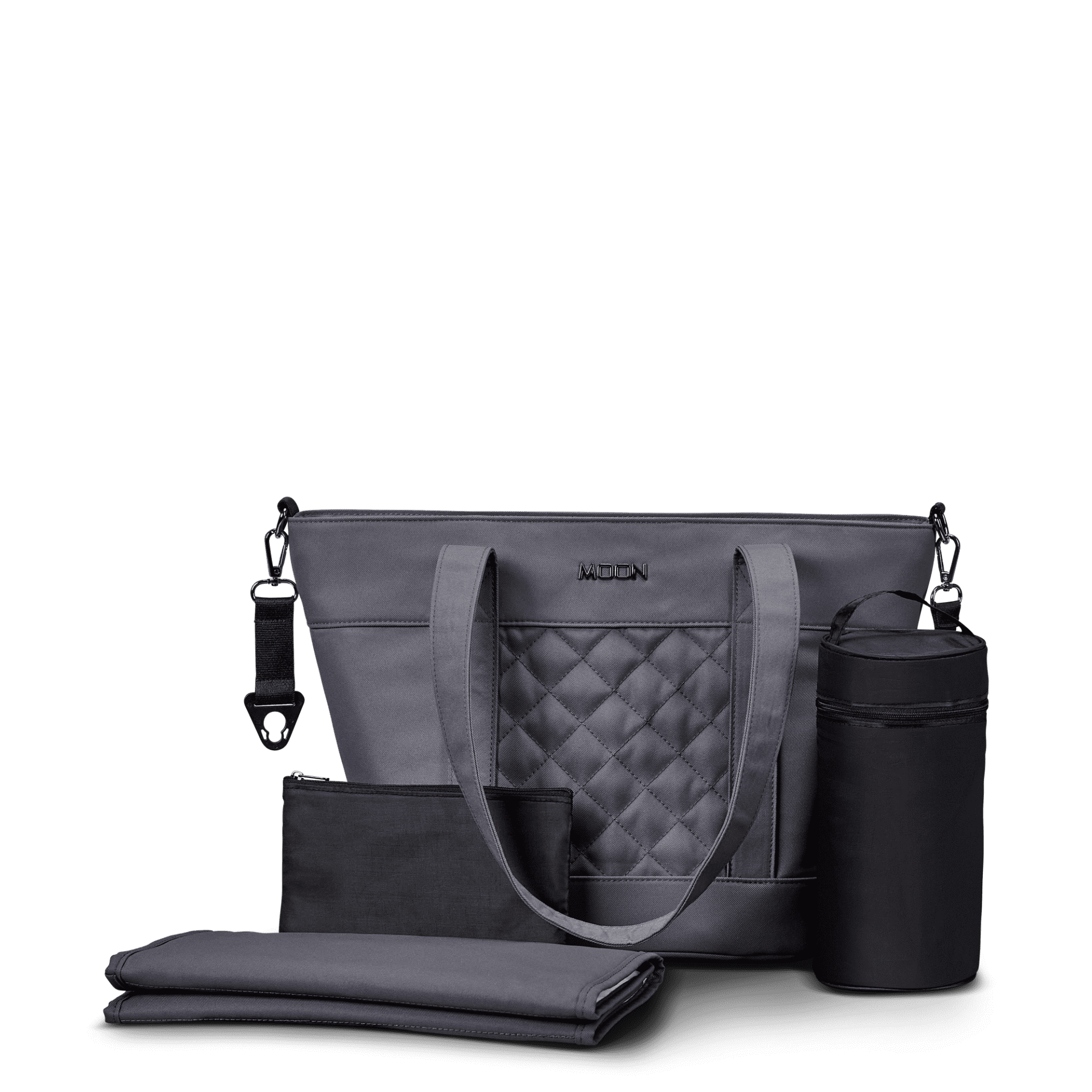 Moon V-Shape Bag Graphite - Wickeltasche 