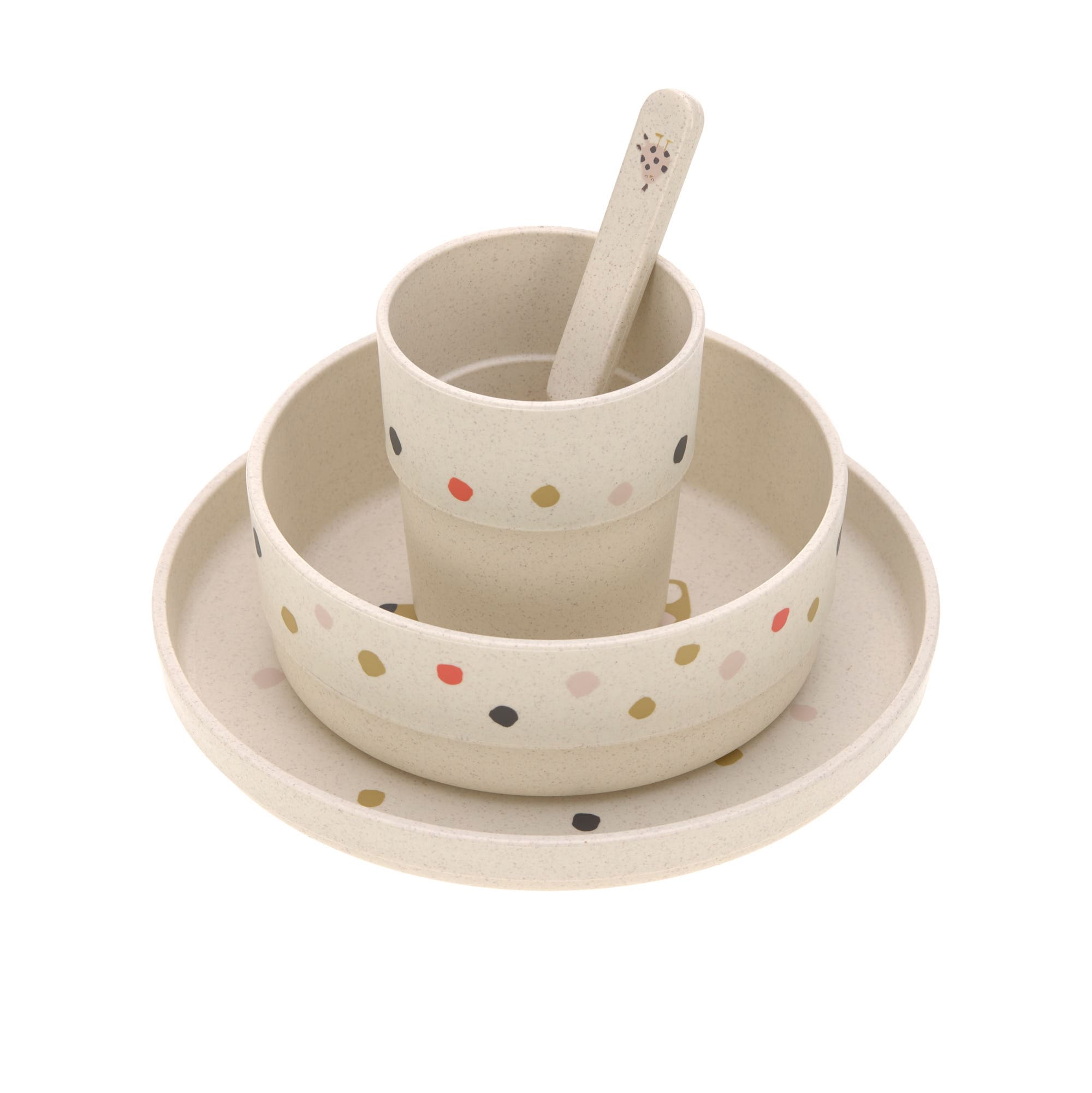 Lässig Kindergeschirr Set (Teller - Schüssel - Becher - Löffel) - Little Mateys spicy orange Lässig Kindergeschirr Set (Teller - Schüssel - Becher - Löffel) - Little Mateys spicy orange