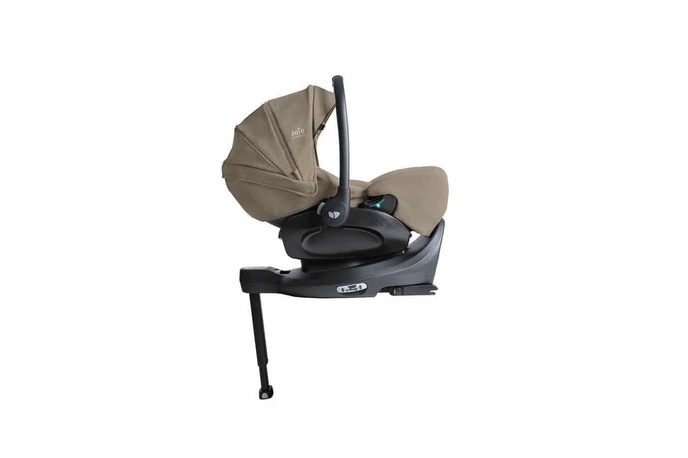 Joie Signature Vinca 4in 1 Kinderwagen Set Sandstone inkl. i-Level Pro Sandstone + Base Encore
