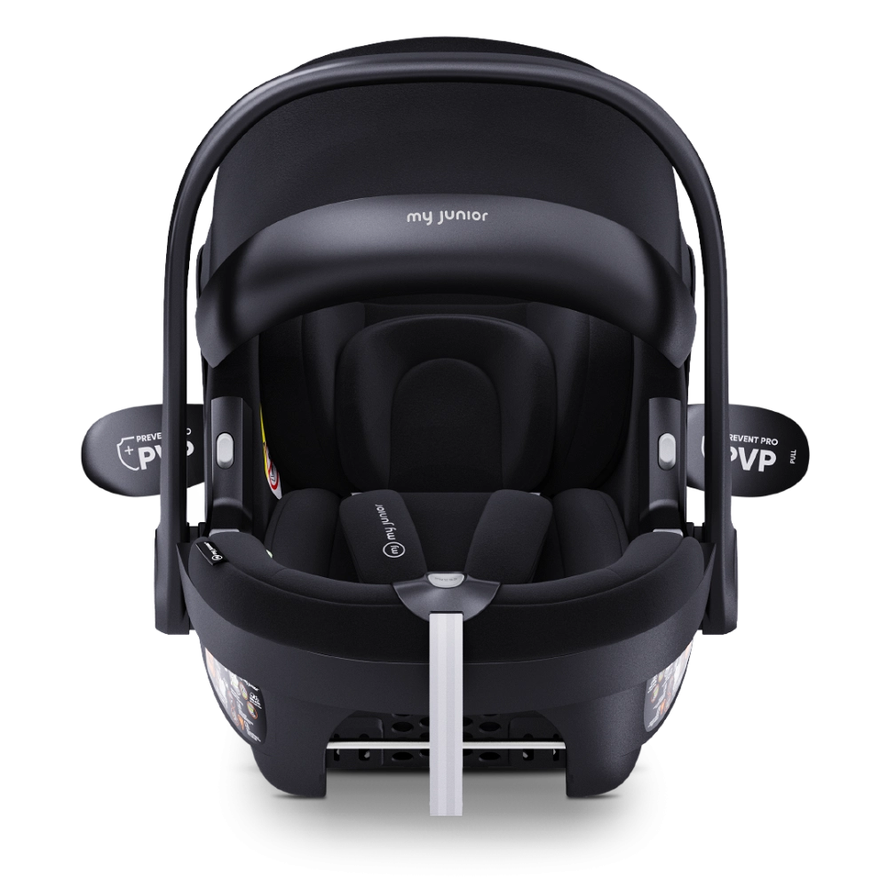 my junior AURA PRO i-Size Babyschale Schwarz
