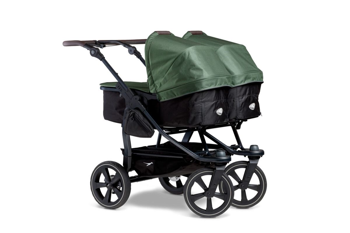 TFK duo 2 Geschwisterwagen Lufträder Olive - hier online günstig kaufen